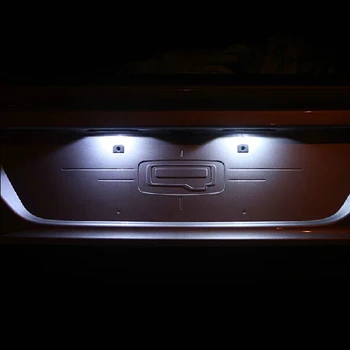 

For Porsche Carrera GT Cayenne (955) Cayman (987) Panamera SCOE 2 x Canbus 3SMD 5050LED Licence Plate Light Bulb Car Styling