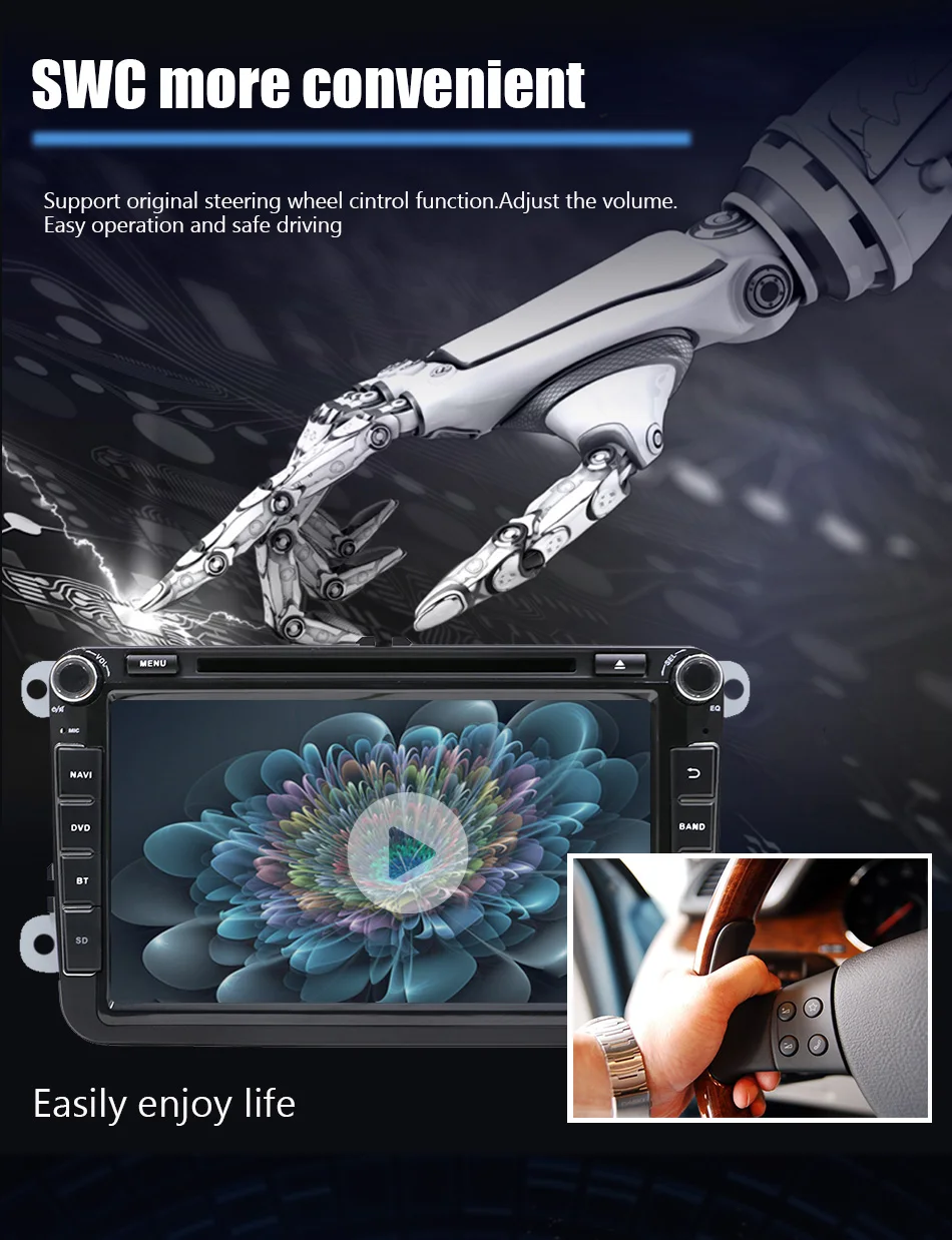 Best Eunavi 2 Din Android 9 car dvd radio player gps for Volkswagen VW Polo Jetta Tiguan passat b6 cc fabia Skoda Octavia Sea Leon 20 Best Eunavi 2 Din Android 9 car dvd radio player gps for Volkswagen VW Polo Jetta Tiguan passat b6 cc fabia Skoda Octavia Sea Leon 20