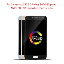 Супер AMOLED 5," для SAMSUNG Galaxy J250 ЖК-дисплей сенсорный экран дигитайзер для SAMSUNG J2 Pro дисплей J2 J250F