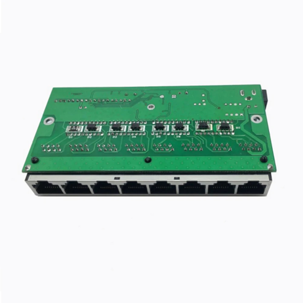 UTP Ethernet решения 8 реверсивных переключателей печатная плата портов 10/100 м стандарт