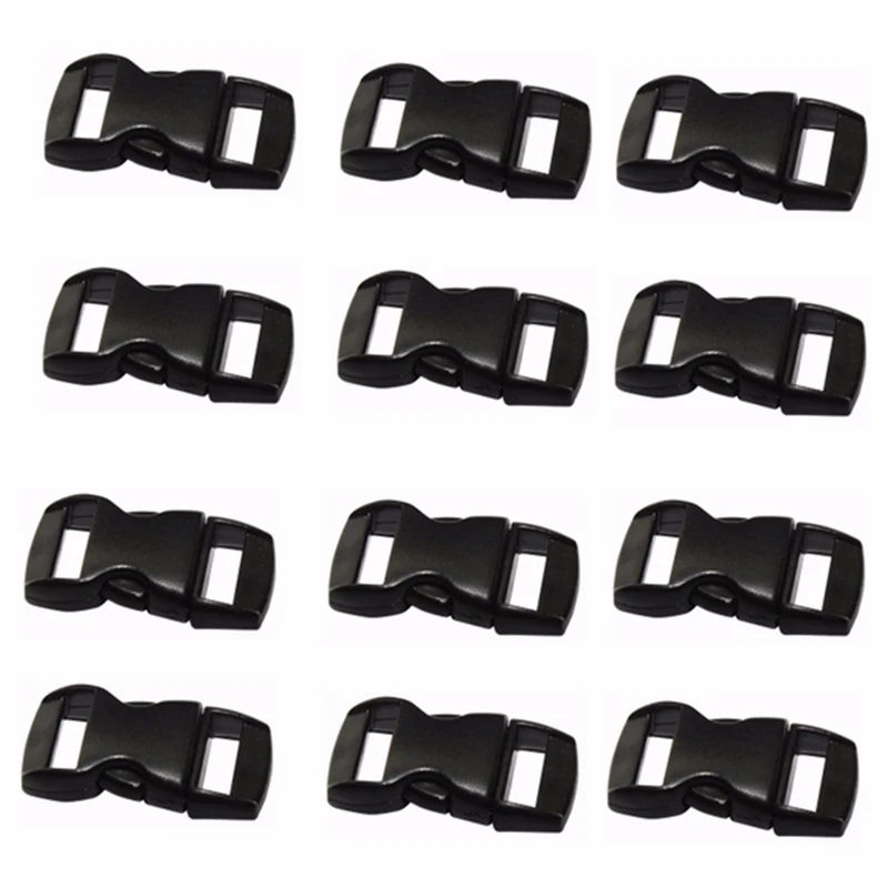 12 шт. застежки для браслетов рюкзаков сумок 28 х14 5 мм|side release|black buckleclasp buckle |