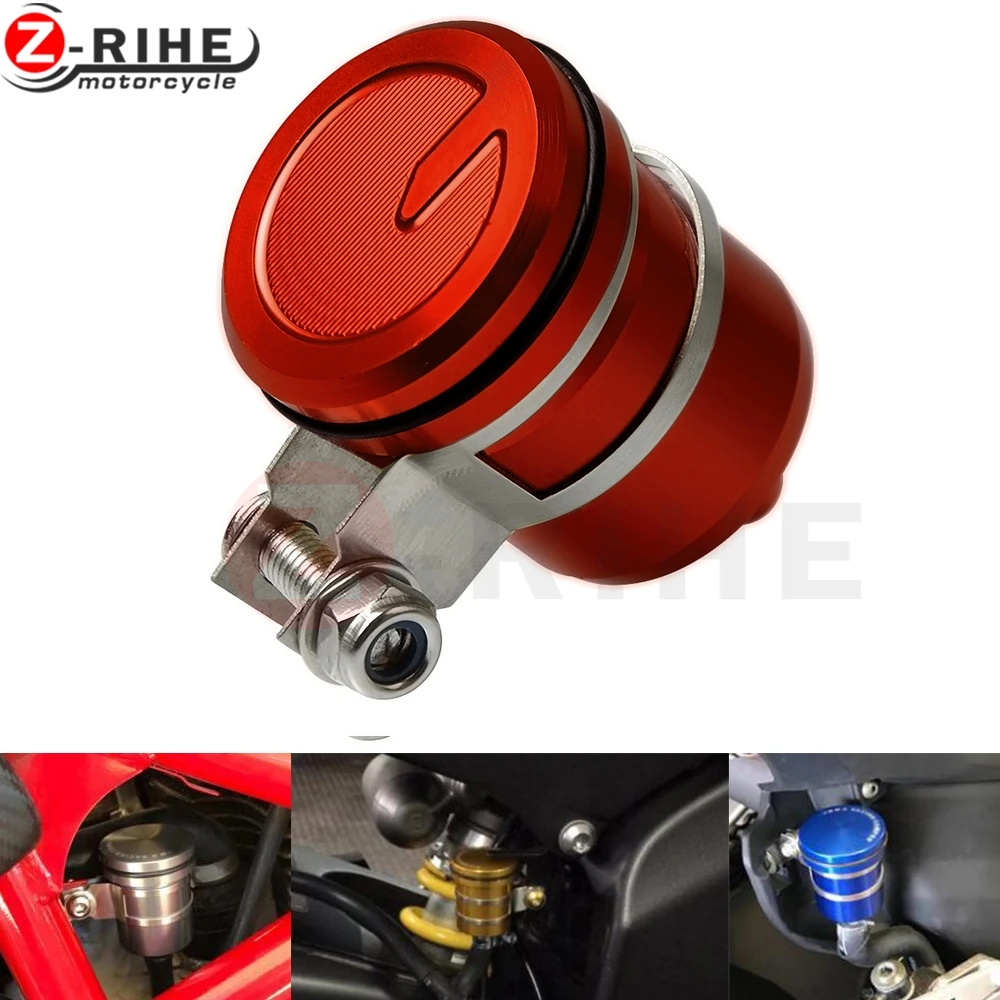 

Motorcycle Brake Fluid Reservoir Clutch Tank Oil Fluid Cup For DUCATI MONSTER 821 Hypermotard 1100/1098 848 796 696 795 1290