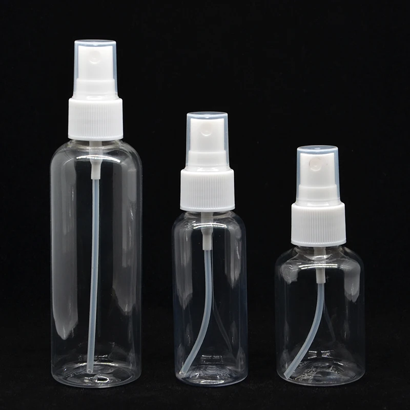 

(50pcs/lot)Refillable Portable Mini bottle Traveler Spray Atomizer Empty Parfum Transparent bottle Makeup Tools