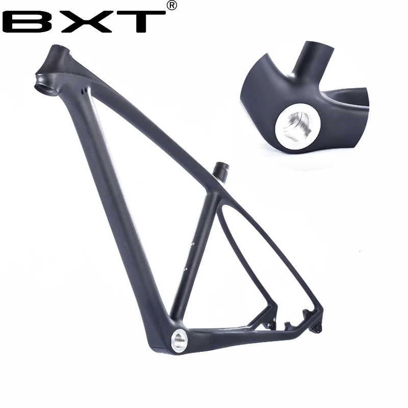 2018 BXT bicicleta de montaña barata China 29 mtb carbono marco 29er bicicleta de carreras Ciclocross Marco de bicicleta