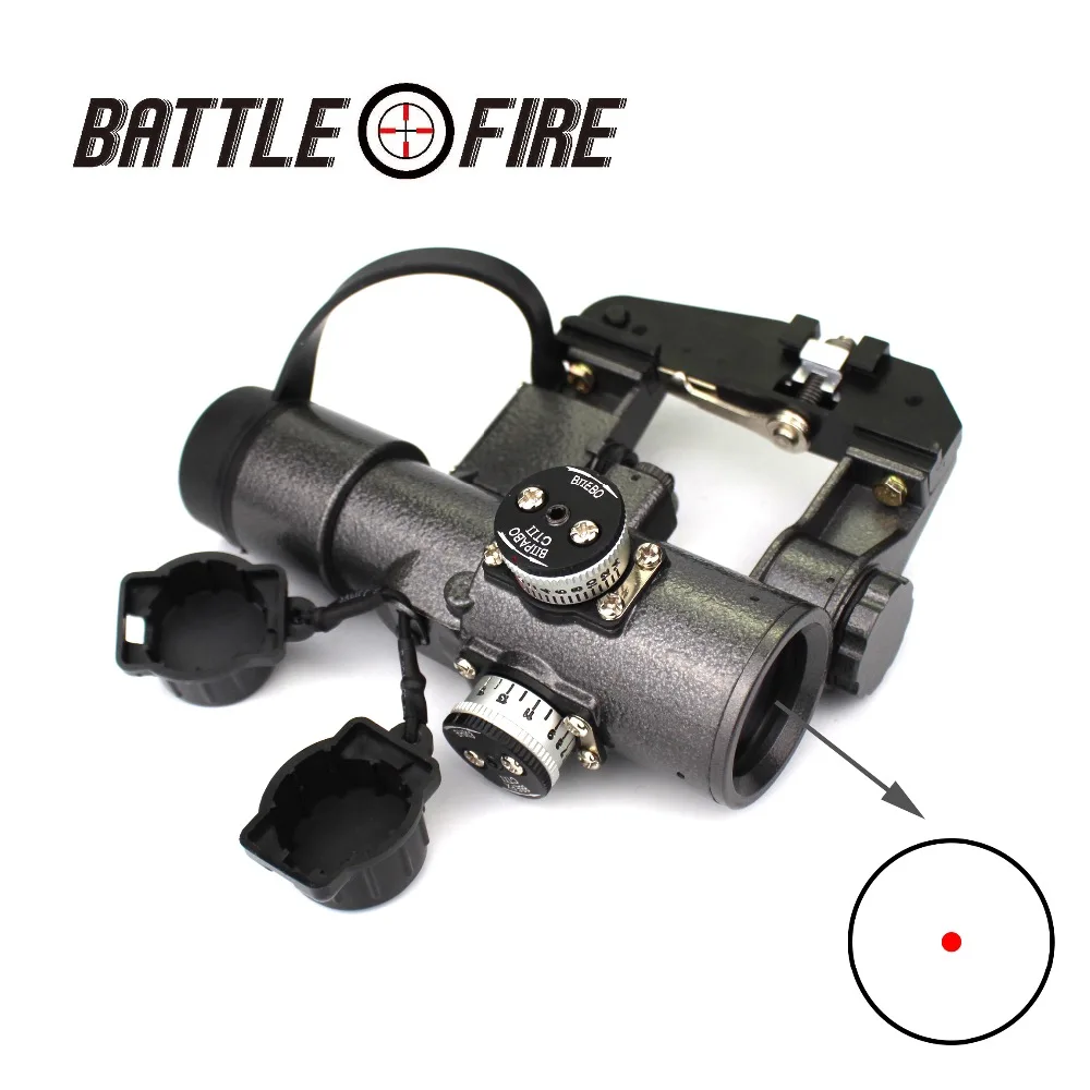 

Tactical Optical Compact SVD 1x30 Red Dot Collimator Sight Hunting RifleScopes Rifle Optical Scope hunting