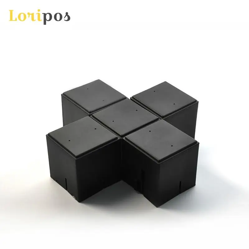 

Supermarket Shelf Filler Combined Small Square Triangle Stacking Cubes Display Stand Shelf Stair Landing Combination Cube Rack