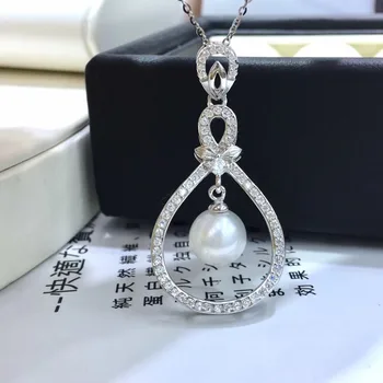 

Spring Jewelry Pendant Setting Mounting Pendant Findings and Component for Oyster Akoya Edison Pearls Corals Jade Stones Beads