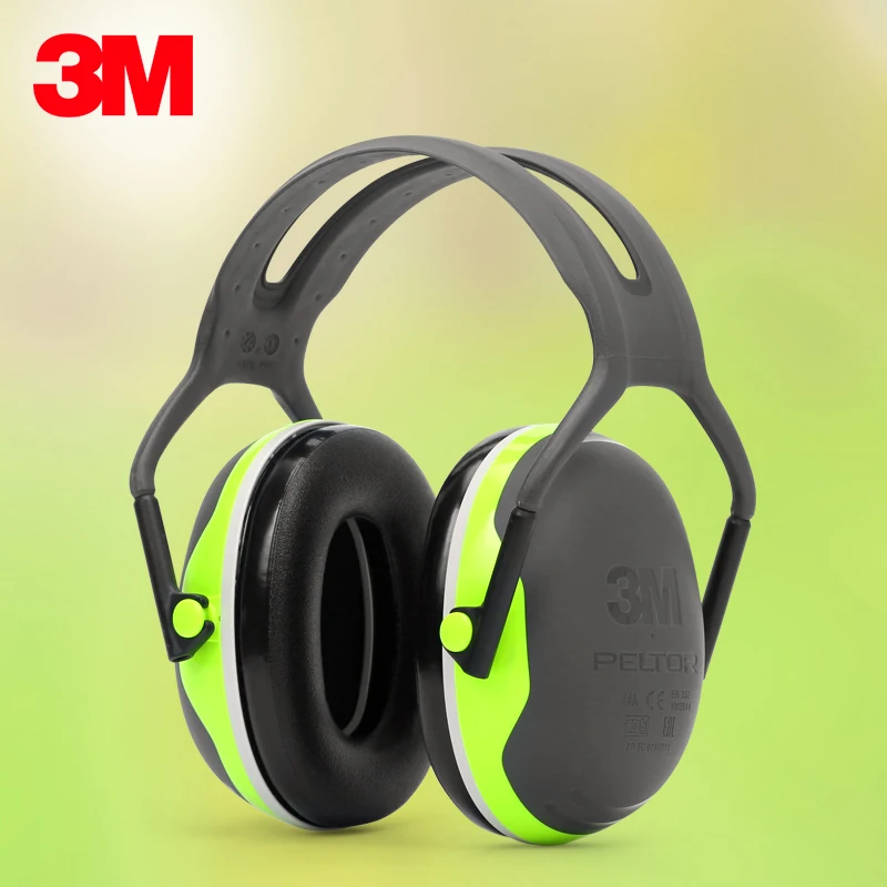 3M X4A professional soundproof headphones Noise soundproof earmuffs