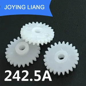 242.5A 0,5 м зубчатое колесо 24 зубчатое отверстие 2,5 мм туго DIY модель игрушечного мотора запчасти Шестерня аксессуар 10 шт./партия - изображение