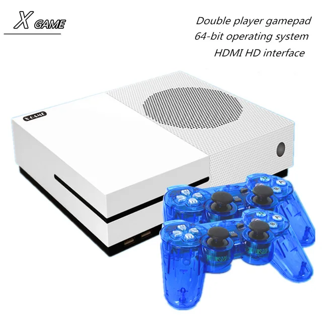 

Support 4K HDMI Output 64 bit X Game Console Dual core Video Game Console Built-In 600 Classic Games For GBA/SMD/NES/FC Format