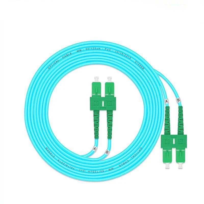 5 шт./лот OM3 многомодовый волоконный патч-корд дуплекс 50/125 3,0 мм волоконно-оптические кабели, FC/UPC-LC/UPC оптоволоконный кабель