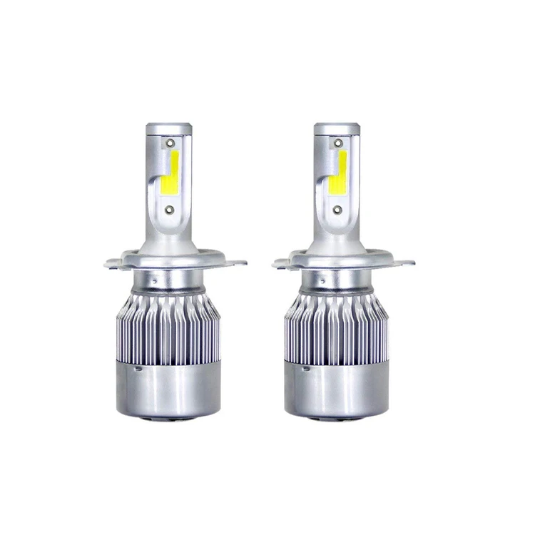 Светодиодная лампа для автомобильных фар C6 H1 H3 H7 9005 9006 HB3 HB4 LED Противотуманная