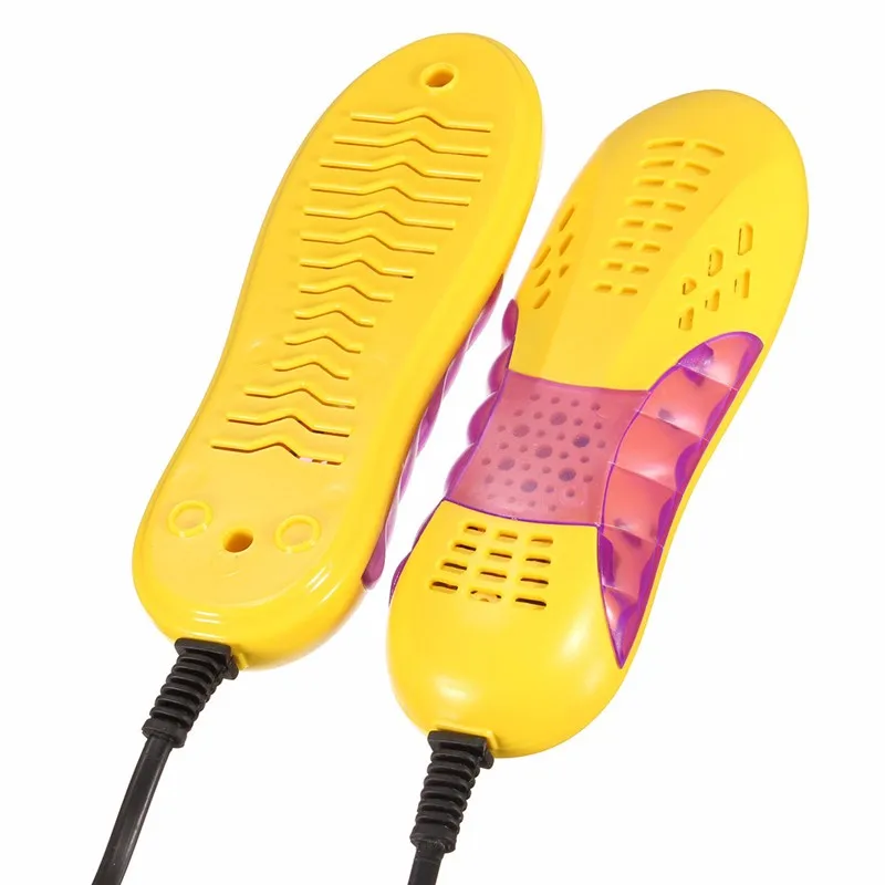 Shoe Dryer Foot Protector Boot Odor Deodorant 220V 10W EU Plug Race Car Shape Voilet Light Dehumidify Device Shoes Drier Heater