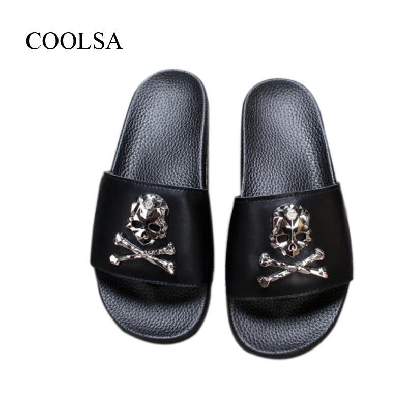 Шлепанцы COOLSA женские с мягкой подошвой сланцы для пляжа домашние тапки в ванную