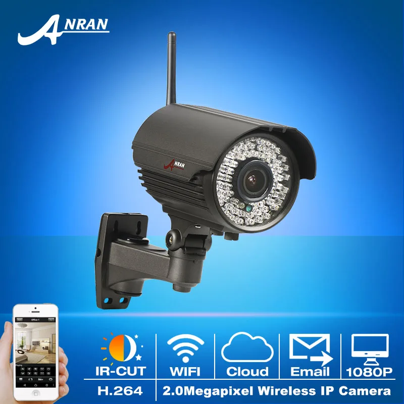  New! Wireless Onvif 2.0Megapixel 1080P HD Varifocal2.8-12mm Lens Outdoor Weatherproof 78 IR Remote Security IP Camera Mobile APP 