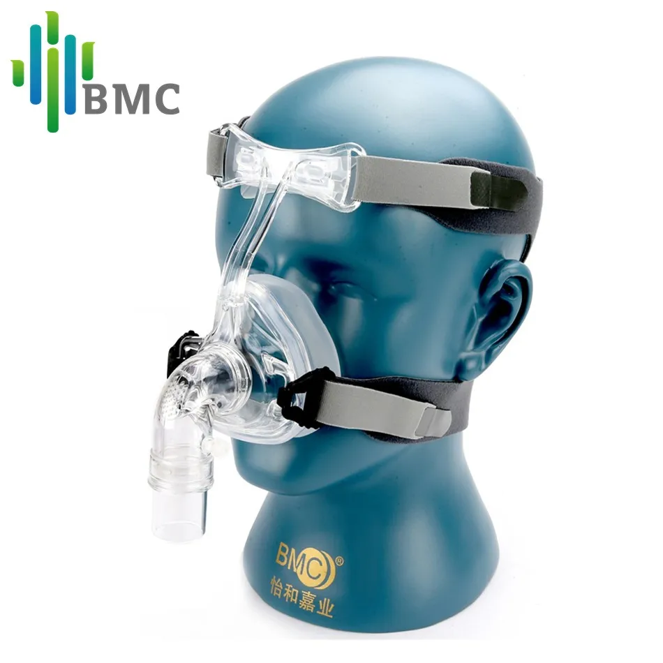 BMC NM2 Nasal Mask Носовая маска с лобовом упором и держатели имеется 3 размера S / M / L можно подключается к CPAP и BiPAP аппарату и кислородному генератору