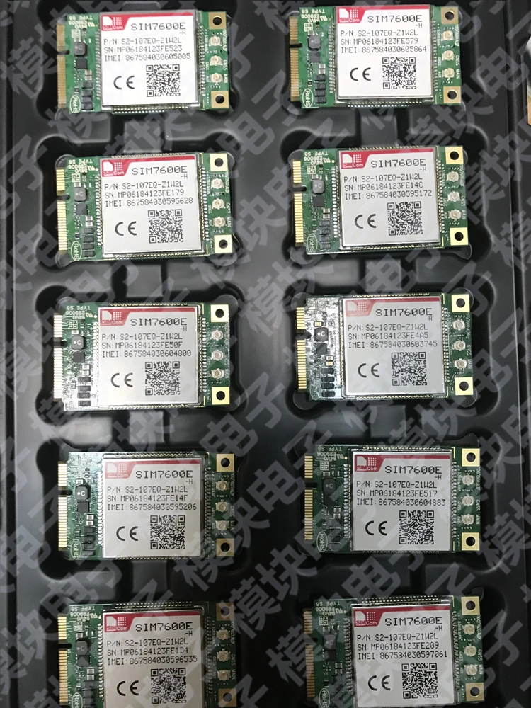 Модульный многодиапазонный мини модуль SIMCOM pcie LTE Cat4 SIM7600 с поддержкой Wi Fi EDGE GPRS GSM