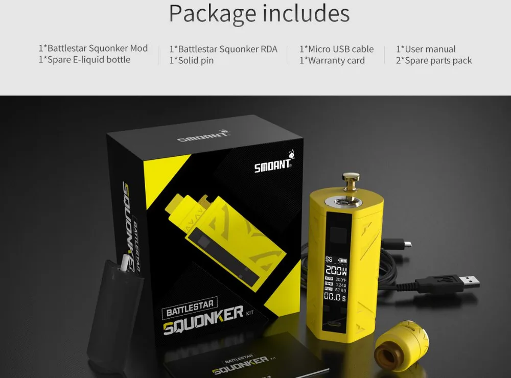 Smoant squonker kit (4)