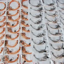 Привязанный лучший анти-укус анти-обмотки стальной проволоки рыболовный крючок и PE линия галстук леска рыболовный крючок Iseni крючок