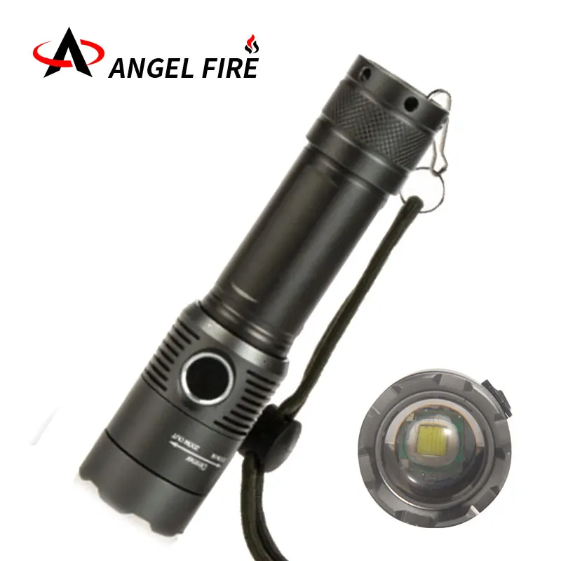 

1000 Lumen Portable XML T6 led Flashlight Aluminum Alloy AAA Battery High Light Charging Zoom Flashlight Bicycle Lamp