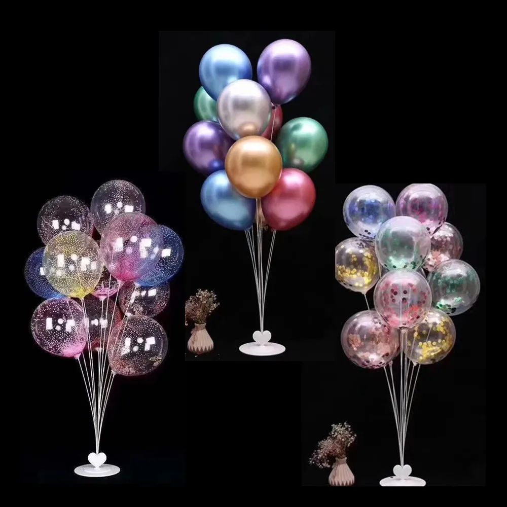

Bruiloft Decoratie Tafel Ballon Stok Ballonnen Drijvende Stand Engagement Party Ballon Decor Volwassen Event Birthday Party Supp
