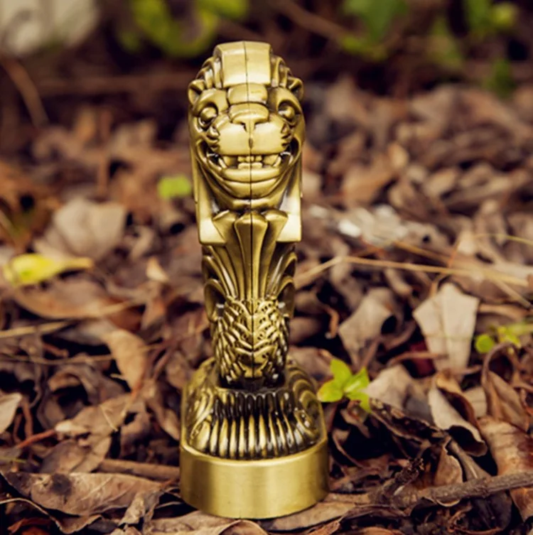 Скульптура из Сингапура Merlion модель туристических сувениров знаменитых