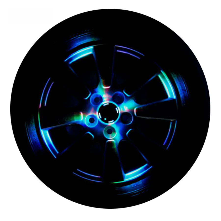 

4PCS 2 Modes 12 LED Car Wheel modification Auto Solar Energy Flash Wheel Tire Rim Light Lamp Tire Light Lamp Decoration