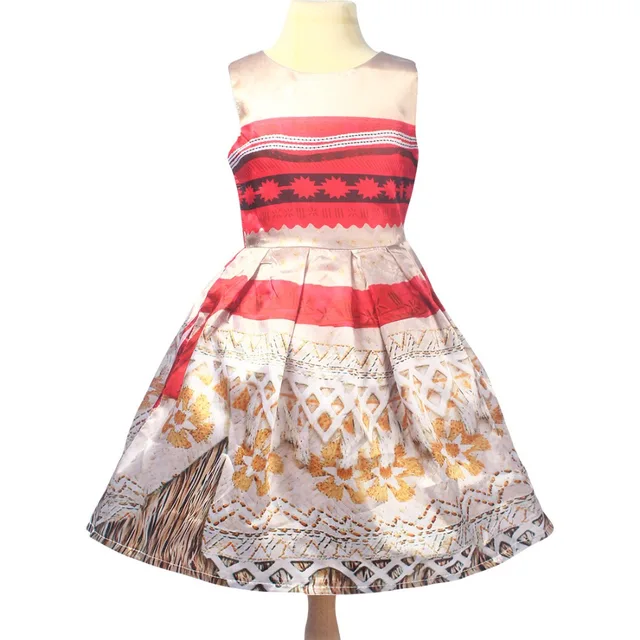 sommer mdchen sleeveless a line kleid muster schwein prinzessin kleider mdchen baby mdchen moana kleidung - Kleid Mit Muster sommer mdchen sleeveless a line kleid muster schwein prinzessin kleider mdchen baby mdchen moana kleidung - Kleid Mit Muster