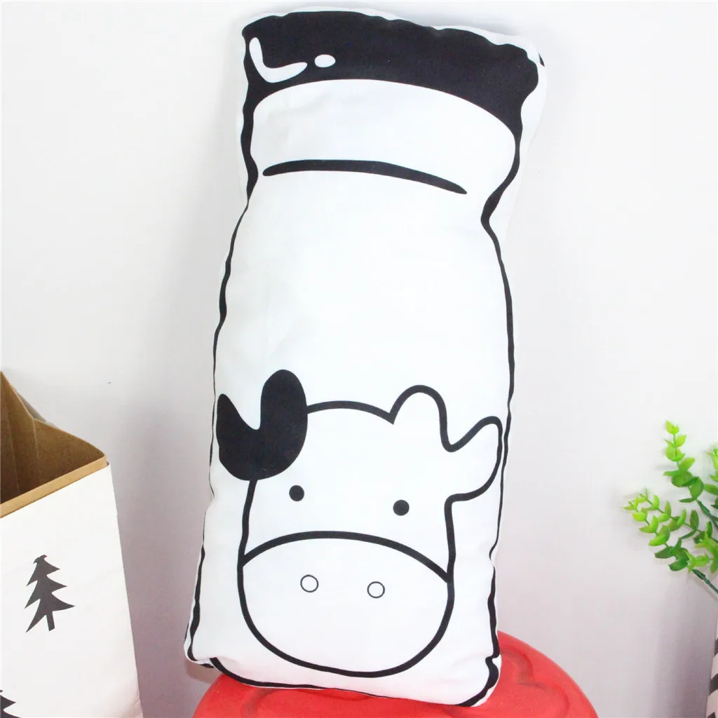 

Pineapple Cactus Food Snack Shape Plush Pillow Case Home Waist Cushion Cover Cartoon flax Pillowcase 2019 Dropship