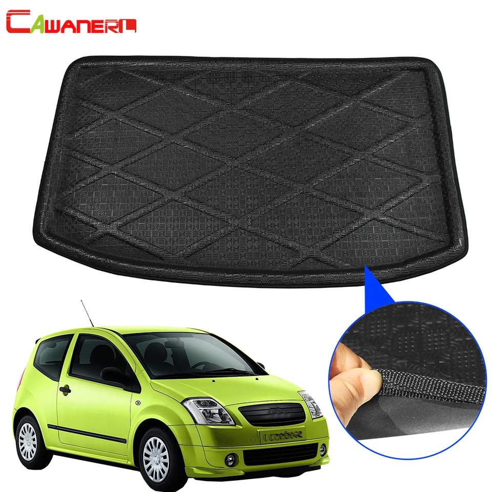 Alfombrilla de Tina alfombrilla de maletero adecuada para Citroen C-Crosser 2007-2012