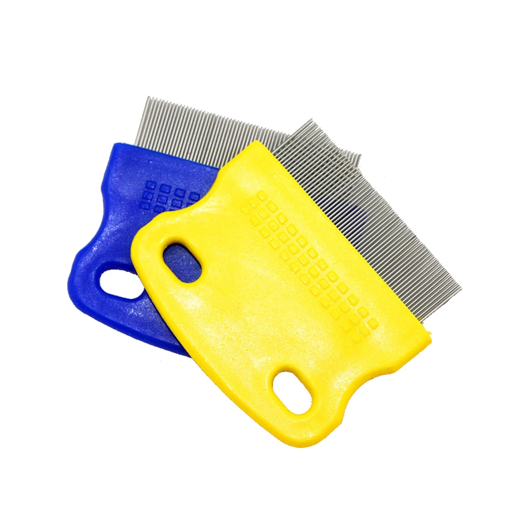 

Pet Fine Toothed Flea Comb Cat Dog Grooming Steel Small Brush
