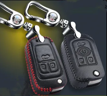 

1pc automobile handwork stitch key cases with logo suitable for buick lacrosse excelle GT envision regal verano gl8 encore