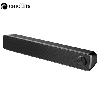 

V 195 Bluetooth Speaker Soundbar Portable Heavy Bass Wireless Desktop Car Speaker Home Theater Handfree MIC