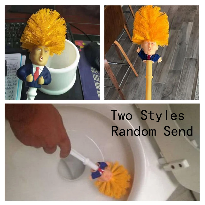 Toilet Brush Holders WC Borstel Donald Trump Original Trump Toilet