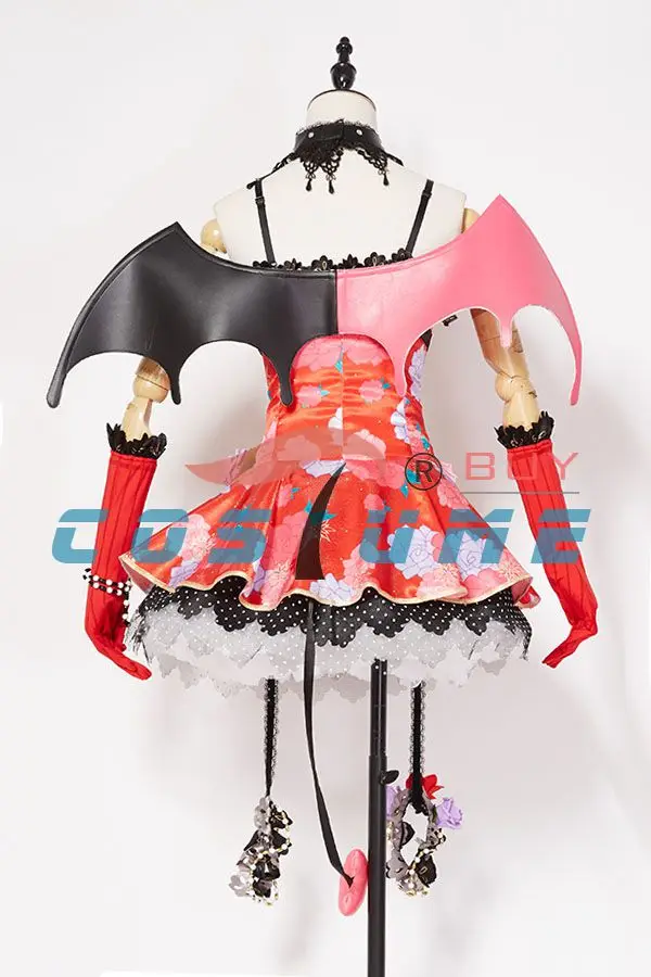 Обувь в стиле аниме «живая любовь! Lovelive SR Kotori Minami маленький демон дьявол трансформированная Униформа Хэллоуин Косплей Костюм