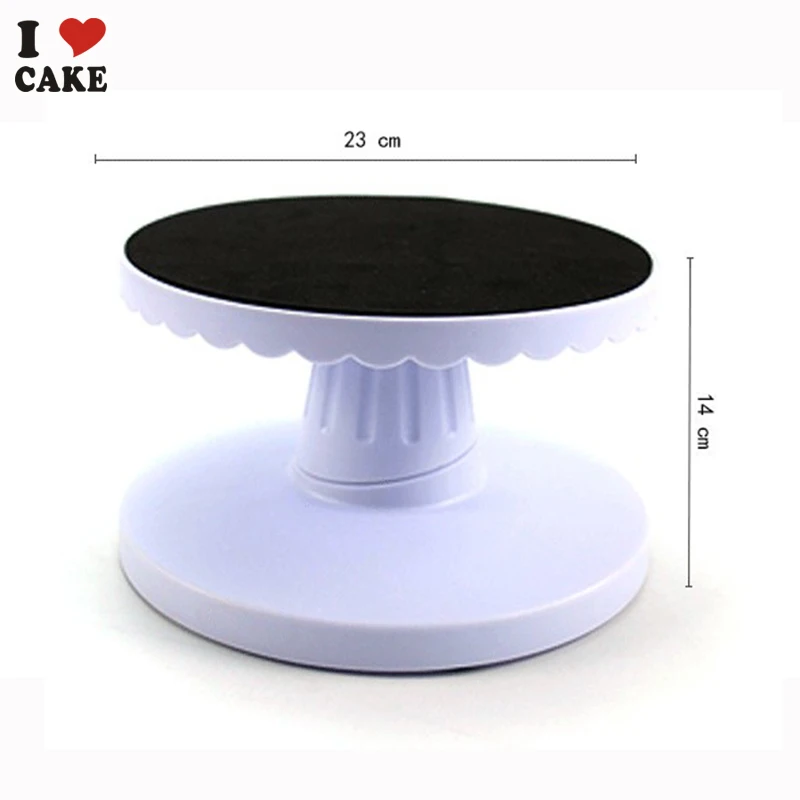 

Kitchen craft high-quality adjustable tilt cake turntable rotating turntable activity Cake Decorating Desk,FP-6124