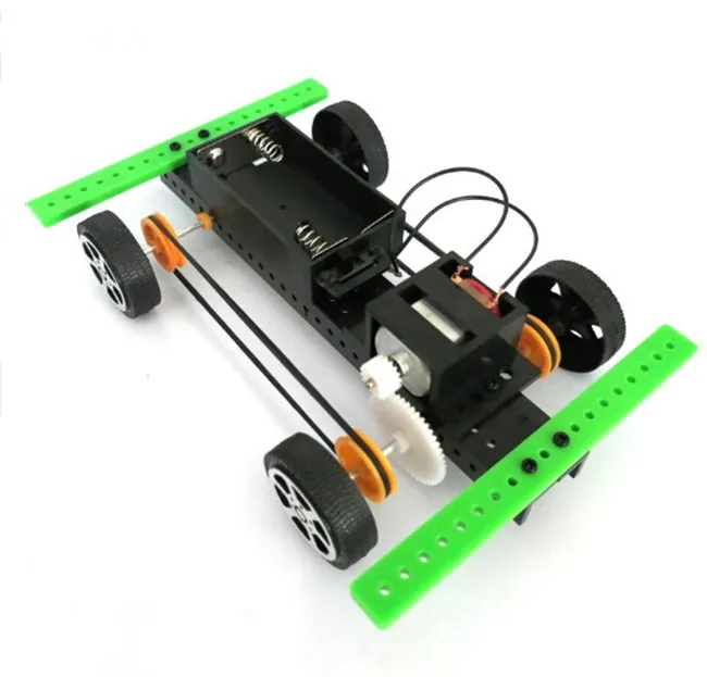 DIY 4x4 Raider Багги маленький автомобильный комплект технология модель наука Сборка игрушки модель 15*10*4 см