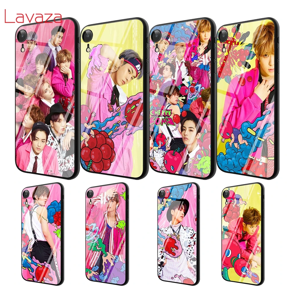 

Lavaza T48 NCT 127 Kpop Boy group Tempered Glass TPU Cover for iPhone 6 6S 7 8 Plus 5 5S SE XR X XS 11 Pro MAX Cases
