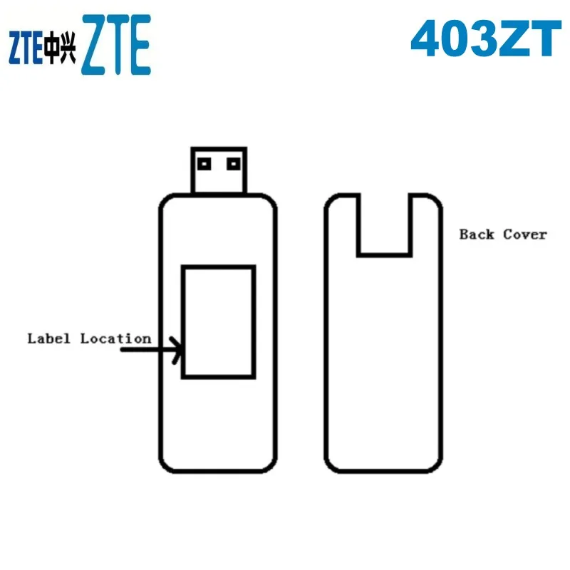 Разблокирована SoftBank zte 403ZT 4 аппарат не привязан к оператору сотовой связи FDD 800/900/1800 МГц Беспроводной USB модем ключ