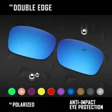 OOWLIT линзы для замены солнцезащитных очков с двойными краями, Поляризованные-разноцветные