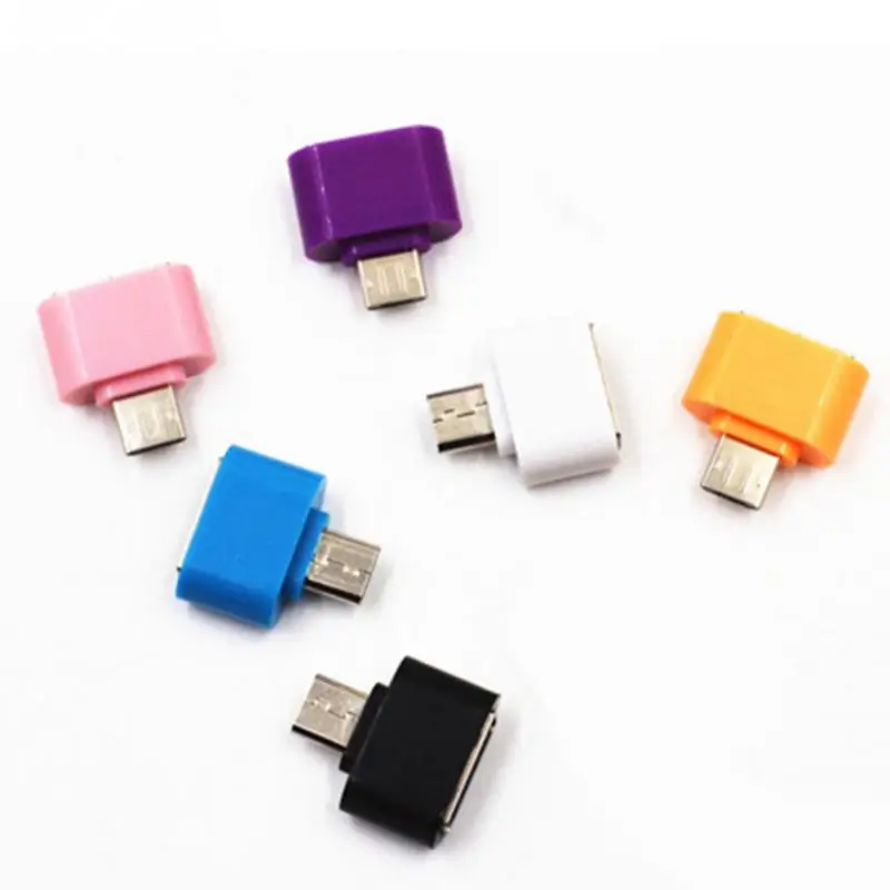 Мини OTG USB кабель адаптер Micro в конвертер для планшетных ПК Android|Переходники и
