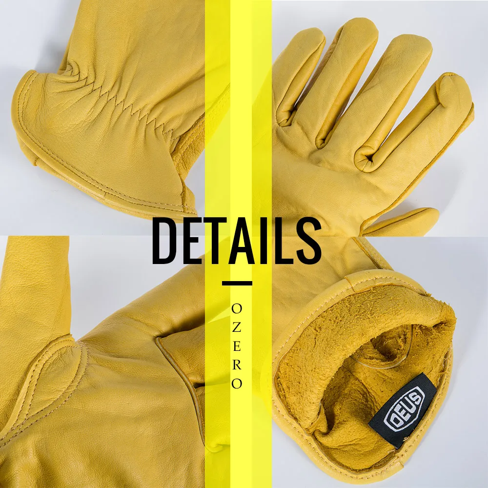 OZERO Work Gloves Goat Leather Security Protection Safety Cutting Working Repairman Garage Hunting Racing Gloves For Men 0004 OZERO Work Gloves Goat Leather Security Protection Safety Cutting Working Repairman Garage Hunting Racing Gloves For Men 0004