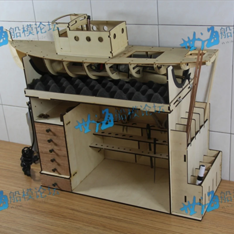 Деревянные комплекты моделей для рукоделия 3d лазерная резка набор инструментов