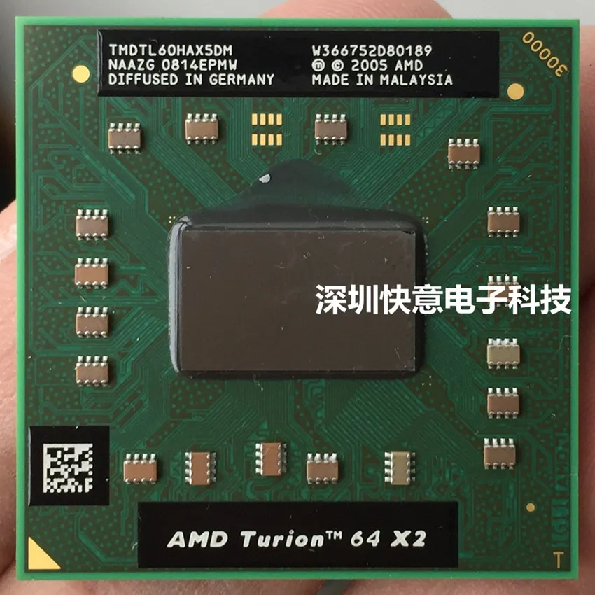 Оригинальный ноутбук с процессором AMD Turion процессор TMDTL60HAX5DM Кэш память 1 м | Отзывы и видеообзор