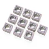 Inserts en carbure de haute qualité avec boîte Mayitr pour outil de tournage de tour, CCMT09T304 VP15TF, 10 pièces ► Photo 3/6