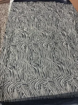 

unique glitter print tulle mesh lace for sawing/party/wedding Jolin-62517 french net fabric with glued glitter