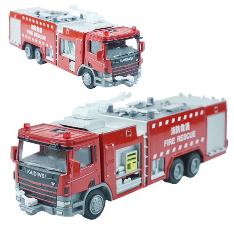 spray and rescue fire truck
