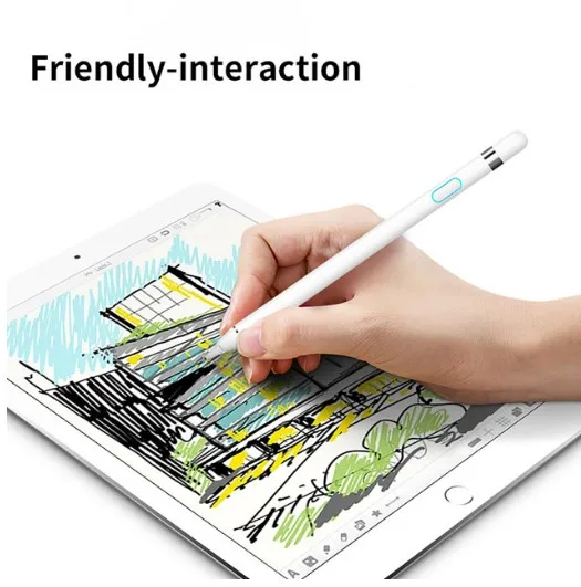 

WIWU Touch Pencil for iPad 2018 Stylus Pen Compatible for Android & IOS Capacitive Screen Stylus Tablet Touch Pen for iPad Pro