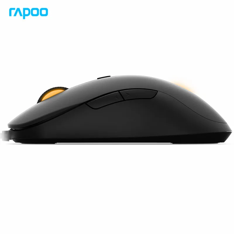 Rapoo V16 2000 Точек на дюйм светодиодный оптическая профессиональная Проводная игровая мышь USB 6 кнопок компьютерная Мышь кабель Мышь геймерская мышь