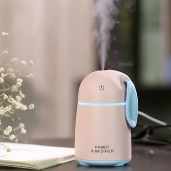 

2018 New USB Mini Water humidifier Top Mist Diffuser Ultrasonic Air Humidifier Creative Cartoon Rabbit Car Atomizer Air Purifier